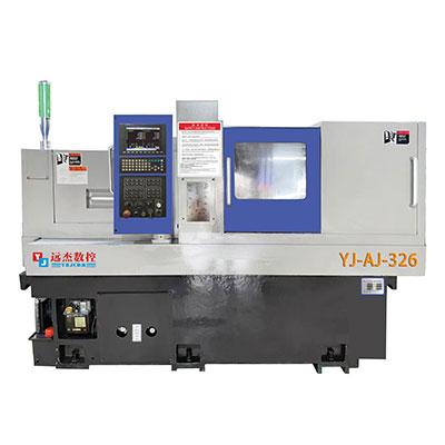 Model YJ-AD326 6 axis Swiss type CNC lathe